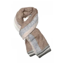 Gustav Tørklæder*Etine Stribet Halstørklæde Multifarvet