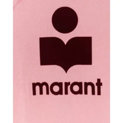 Marant étoile Sweatshirts*Faded Sweatshirt Pink