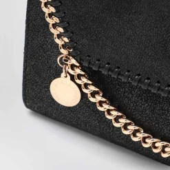 Stella McCartney Clutch*Falabella Wallet W/Chain Taske Sort