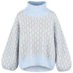 HÉST Striktrøjer & Sweatere*Fam Ny Mønster Sweater Blå