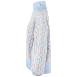 HÉST Striktrøjer & Sweatere*Fam Ny Mønster Sweater Blå