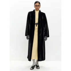 Cesare Gaspari Jakker*Faux Fur Shearling Jackets Sort