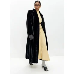 Cesare Gaspari Jakker*Faux Fur Shearling Jackets Sort