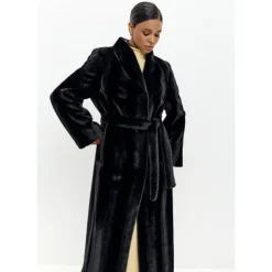 Cesare Gaspari Jakker*Faux Fur Shearling Jackets Sort