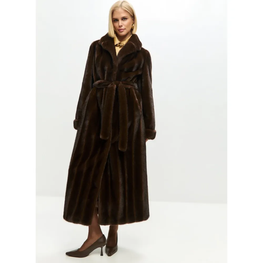 Cesare Gaspari Jakker*Faux Fur Shearling Jackets Brun