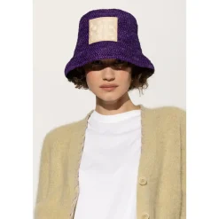 Jacquemus Huer & Kasketter*Ficiu Hat Lilla