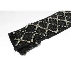 Dolce & Gabbana Handsker*Fingerløse Albuelange Handsker Sort