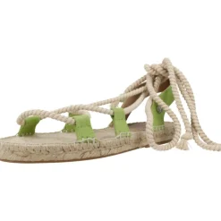 Yellow Sandaler*Flade sandaler til kvinder Grøn