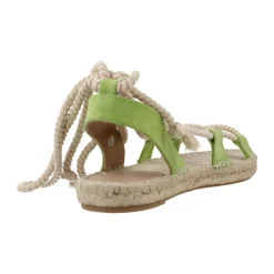 Yellow Sandaler*Flade sandaler til kvinder Grøn