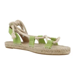 Yellow Sandaler*Flade sandaler til kvinder Grøn