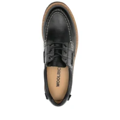 Woolrich Snøresko*Flade sko Sort