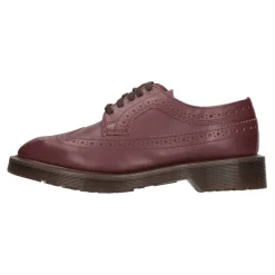 Dr. Martens Snøresko*Flade sko Bordeaux Rød