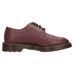 Dr. Martens Snøresko*Flade sko Bordeaux Rød