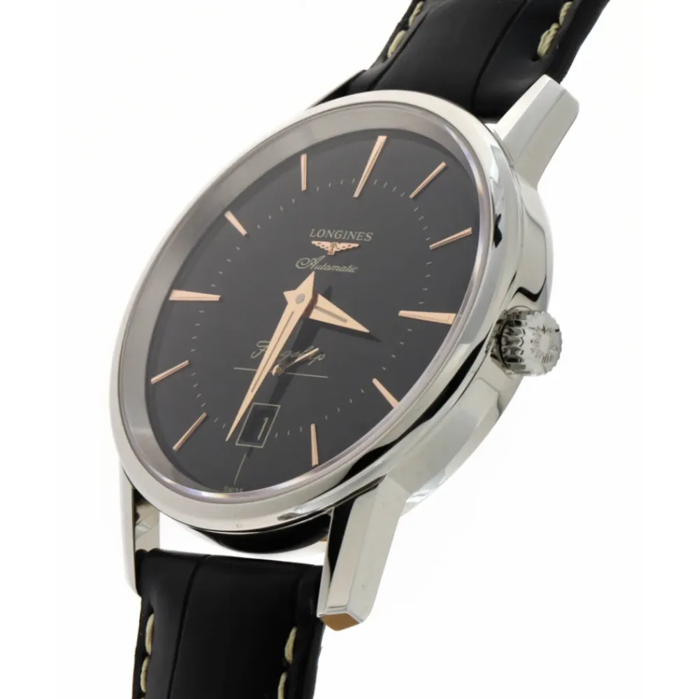 LONGINES Ure*Flagship Heritage Automatisk Ur Sort