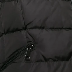 Moncler Frakker*Flammette Nylon Dunjakke Sort