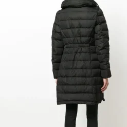 Moncler Frakker*Flammette Nylon Dunjakke Sort