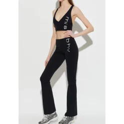 MISBHV Bukser*Flared-Leg Leggings Sort