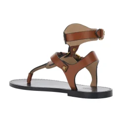 Isabel Marant Sandaler*Flat Sandal Brun