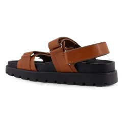 Tory Burch Sandaler*Flat Sandals Brun