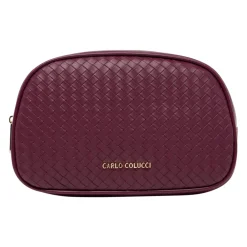 Carlo Colucci Toilettasker*Flettet Toilettaske Rød