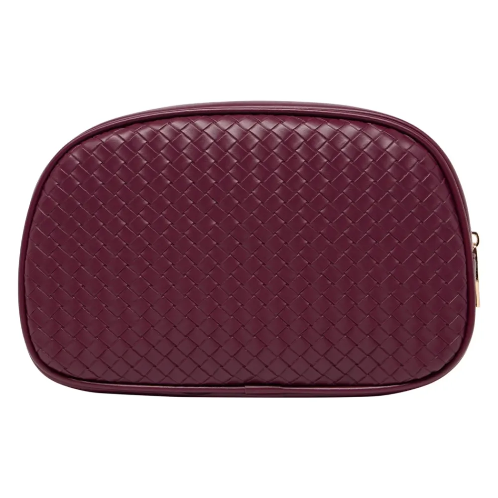 Carlo Colucci Toilettasker*Flettet Toilettaske Rød