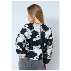 Co'Couture Bluser & Skjorter*FleurCC Bluse Sort