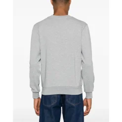A.P.C. Sweatshirts*Flocked Logo Sweatshirt Grå
