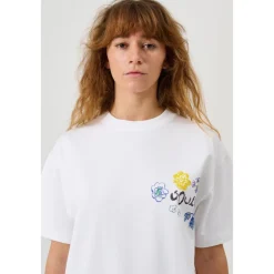 Soulland T-Shirts*FLORA T-shirt Hvid