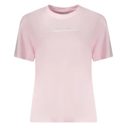 Calvin Klein T-Shirts*Foil Logo Graphic Classic T-Shirt Pink