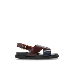 Marni Sandaler*Fussbett Sandal Rød