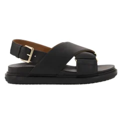 Marni Sandaler*Fussbett Sandaler Sort