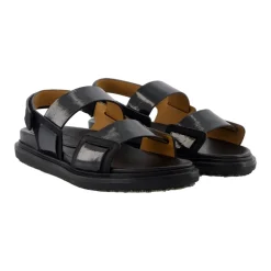 Marni Sandaler*Fussbett Sandaler Sort