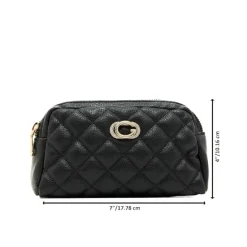 Guess Toilettasker*G Signature Trousse Sort