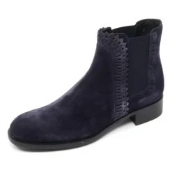 Tod's Chelsea Boots*Galakse Lav Ankel Elastisk Støvle Sko Blå