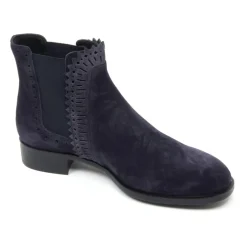 Tod's Chelsea Boots*Galakse Lav Ankel Elastisk Støvle Sko Blå