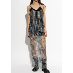 Diesel Kjoler*Gaya-Utlt Transparent Kjole Grøn