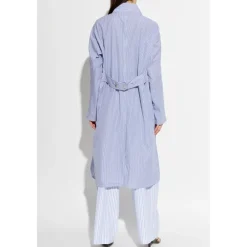 Rag & Bone Frakker*Gayle Striped Poplin Trench Coat Blå