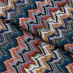 Missoni Tørklæder*Geometrisk Print Lurex Tørklæde Multifarvet
