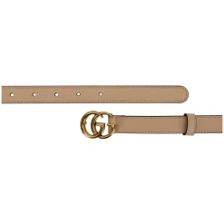 Gucci Bælter*GG Plaque Belt Beige