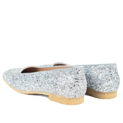 Angulus Ballerina Sko*Glitter Ballerina - Lys Blå