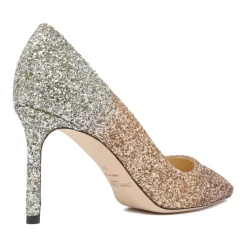 Jimmy Choo Pumps|Stiletter*Glitter Romy Pumps med Hæl Multifarvet
