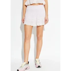 LOVESHACKFANCY Nederdele*Gloriana Skirt Pink