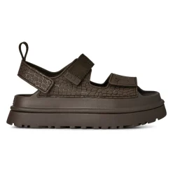 UGG Sandaler*Goldenglow Embossed Slide Brun