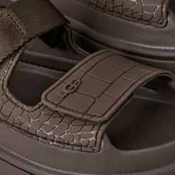 UGG Sandaler*Goldenglow Embossed Slide Brun