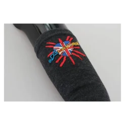 Dolce & Gabbana Handsker*Grå Broderede Uldhandsker Sort