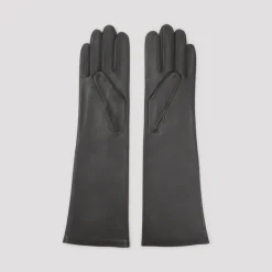 MM6 Maison Margiela Handsker*Læder Logo Handsker Grå
