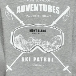 Sofie Schnoor Sweatshirts*Melange Ski Patrol Sweatshirt til Kvinder Grå