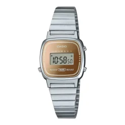 Casio Ure*Rustfrit Stål Digital Ur med Alarm Grå