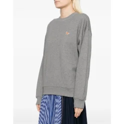 Maison Kitsuné Sweatshirts*Sweater med Lange Ærmer Grå