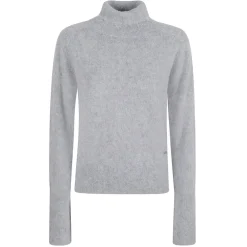 Victoria Beckham Striktrøjer & Sweatere*Sweater Stilfuld AW25 Grå